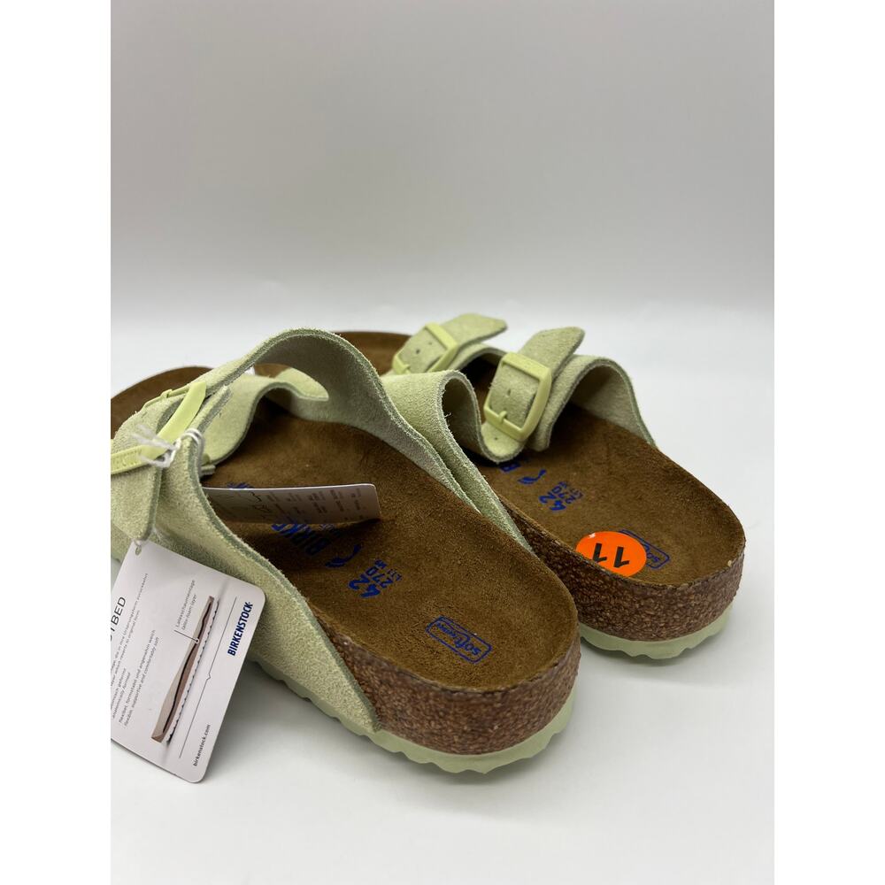 Birkenstock Arizona Soft Footbed Faded Lime Women's Size 11 New - Picture 8 of 16